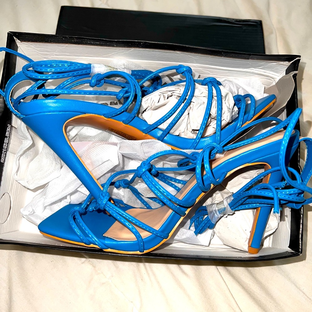 Pretty Little Thing  Strappy Heels